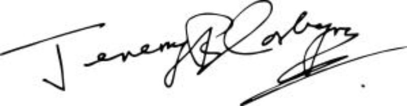 Jeremy Corbyn Signature